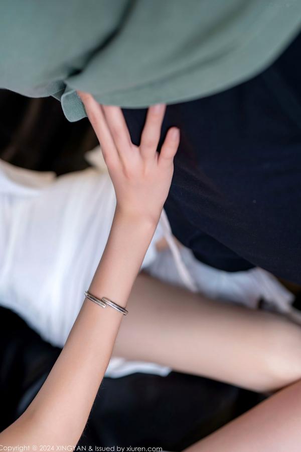    星颜社261期：林幼一与潘思沁姐妹花极致撩人，大胆尺度爆乳服侍私房写真第15张图片