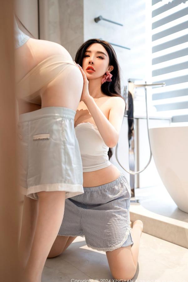    【星颜社258】潘思沁、李丽莎：极致居家私房摄影，闺蜜诱惑大尺度互动，顶级福利无圣光呈现第26张图片