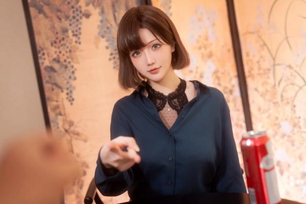    【私房摄影】星之迟迟：热心的邻居姐姐，身着性感黑色蕾丝内衣，诠释极致诱惑，尽显邻家尤物魅力第33张图片