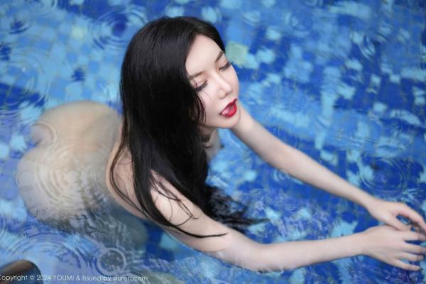    YouMi尤蜜荟-1084-心妍小公主-泳池湿身牛仔裤粉色比基尼视觉盛宴-极品人间胸器大尺度私拍-2024.07.17第59张图片