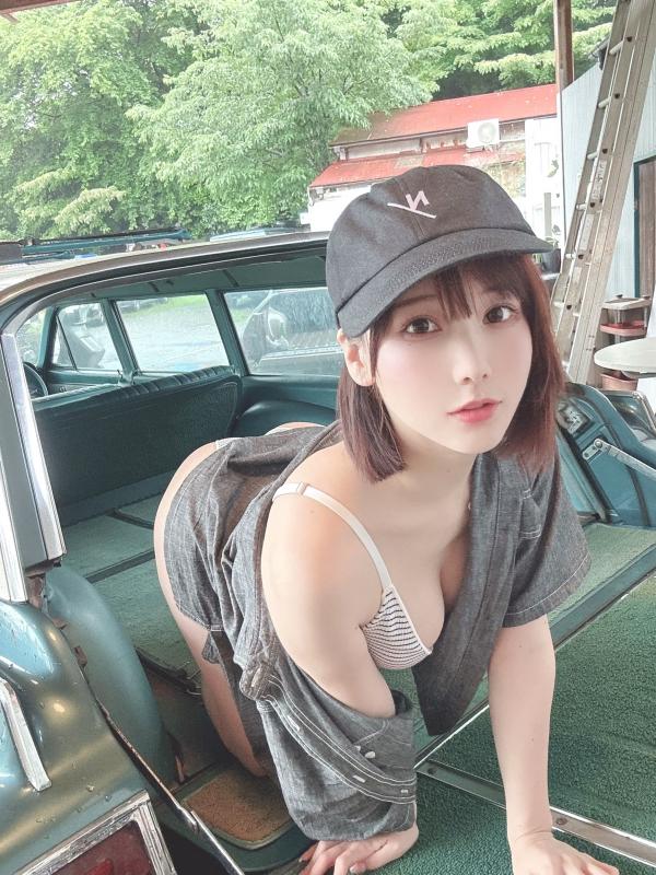    けん研(Kenken) 2023.06 Fantia写真合集：清纯童颜、居家内衣、温泉湿身与泳装诱惑第75张图片