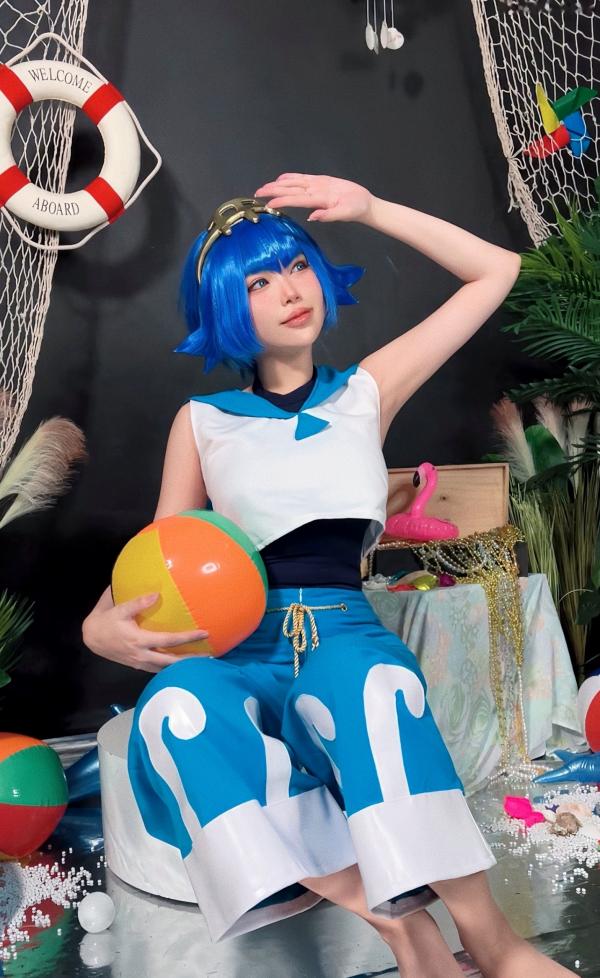    ZinieQ-宝可梦-水莲-Lana-Pokemon角色扮演大尺度私房写真-极致视觉诱惑第1张图片