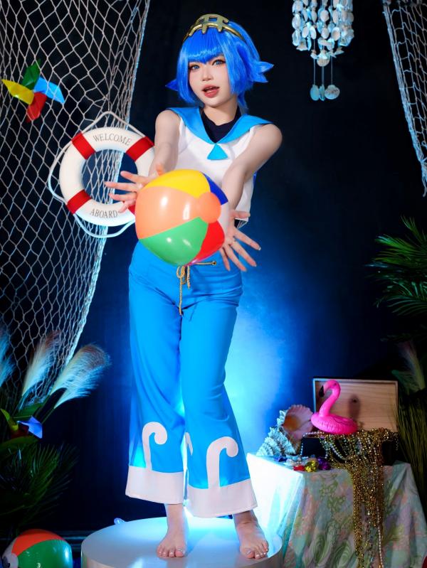    ZinieQ-宝可梦-水莲-Lana-Pokemon角色扮演大尺度私房写真-极致视觉诱惑第12张图片