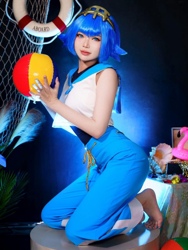    ZinieQ-宝可梦-水莲-Lana-Pokemon角色扮演大尺度私房写真-极致视觉诱惑第15张图片