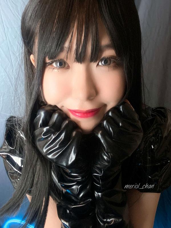    Meriol Chan黑色兔女郎漆皮制服写真，性感私房诱惑与极致身材大尺度展示 [63P]第44张图片