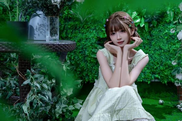    花音栗子-森林冒险计划：清纯少女萌系私房照，治愈系绿意森林大尺度唯美写真第11张图片