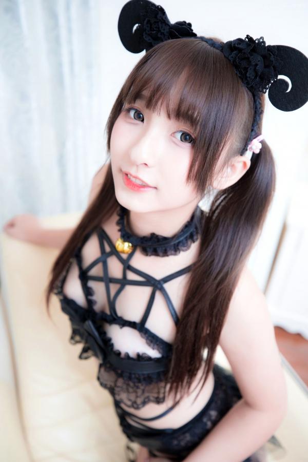    神楽坂真冬-011-小恶魔私房套图-性感黑丝网袜角色扮演-极致诱惑女神第142张图片