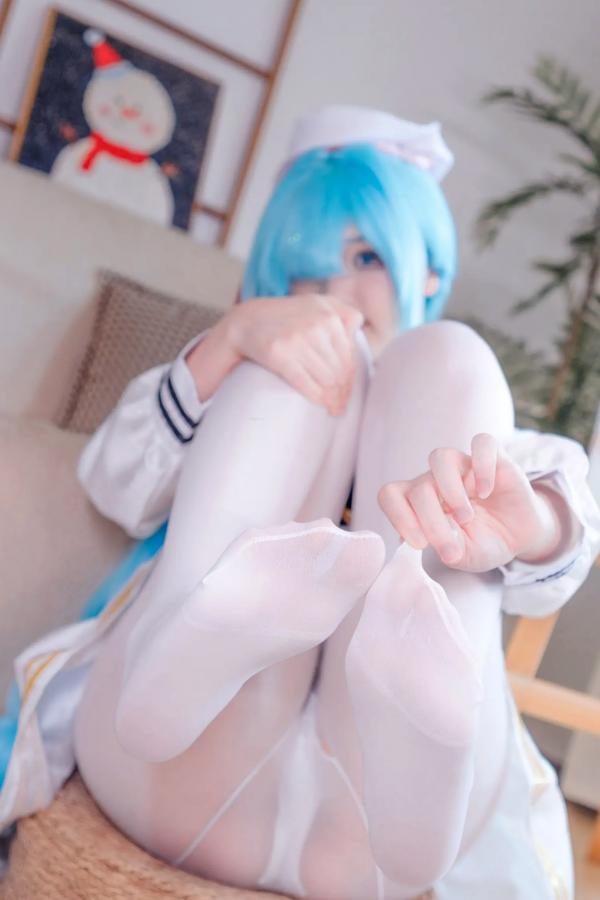    雪晴Astra - 雅努斯踌躇的换衣时间 (角色扮演、私房写真、性感白丝)第42张图片