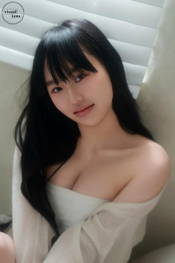    [Visual Lens] Hansae - The curtains Vol.01 [63P] 清纯居家私房写真，软萌少女治愈系生活瞬间第4张图片
