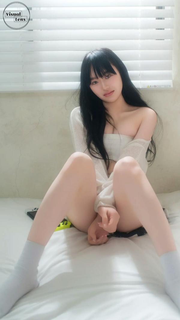    [Visual Lens] Hansae - The curtains Vol.01 [63P] 清纯居家私房写真，软萌少女治愈系生活瞬间第5张图片