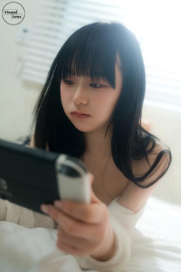    [Visual Lens] Hansae - The curtains Vol.01 [63P] 清纯居家私房写真，软萌少女治愈系生活瞬间第42张图片