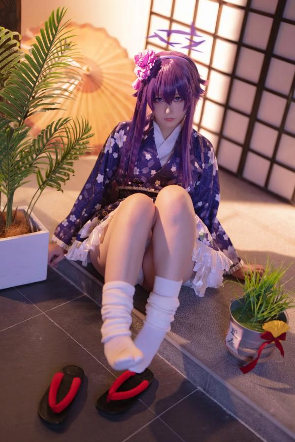    lunananya - Blue Archive 伊草春香新年和服COS写真，日系少女角色扮演及撩人私房特辑第22张图片