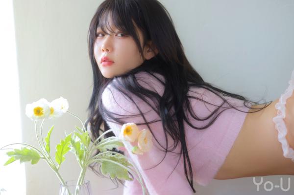    韩国美女琪雅Zia-年底啦Vol.7-清新粉色毛衣纯欲私房照-尽显圣诞甜美诱惑与极致曲线第85张图片