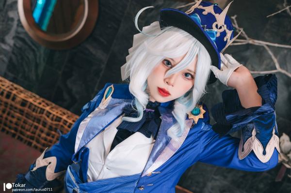   Tokar浵卡-芙宁娜Furina原神Cosplay-大胆演出与高还原度视觉盛宴-高品质私房摄影大尺度套图第8张图片