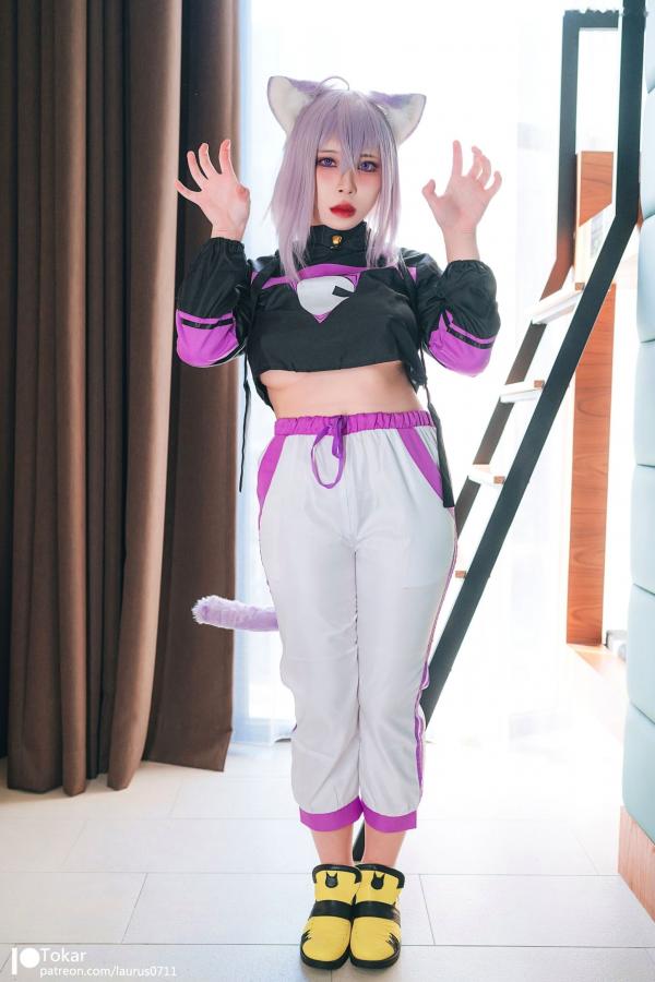    Tokar浵卡-猫又小粥Cosplay：还原度超高，二次元动漫画风，萌系少女，可爱猫娘角色扮演第1张图片