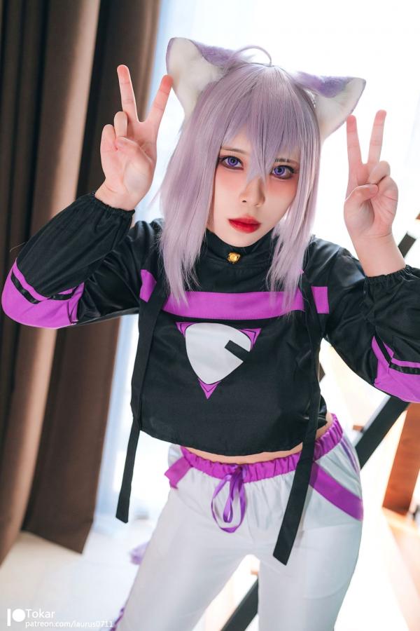    Tokar浵卡-猫又小粥Cosplay：还原度超高，二次元动漫画风，萌系少女，可爱猫娘角色扮演第2张图片