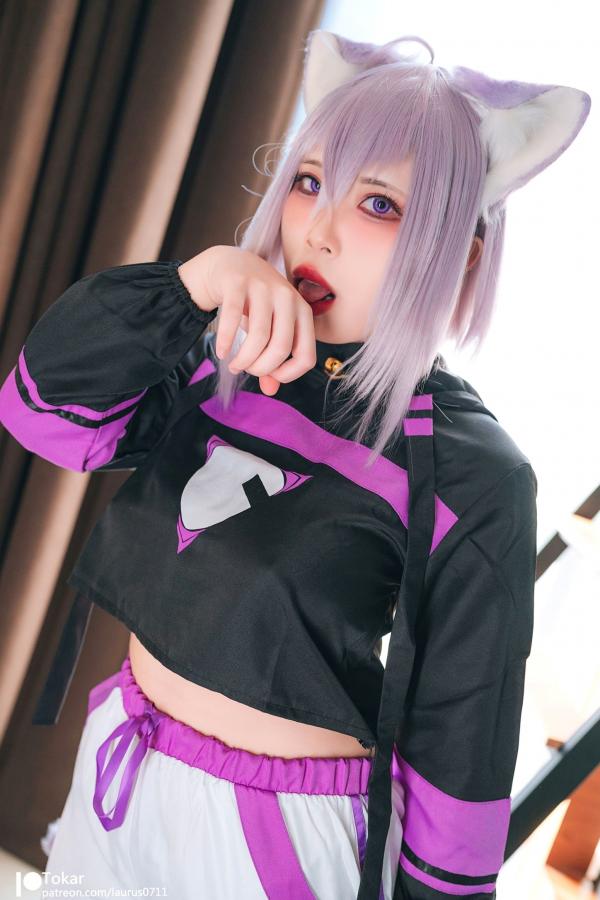    Tokar浵卡-猫又小粥Cosplay：还原度超高，二次元动漫画风，萌系少女，可爱猫娘角色扮演第4张图片