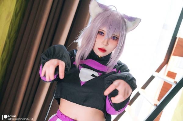    Tokar浵卡-猫又小粥Cosplay：还原度超高，二次元动漫画风，萌系少女，可爱猫娘角色扮演第7张图片