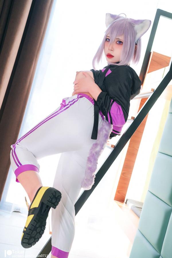    Tokar浵卡-猫又小粥Cosplay：还原度超高，二次元动漫画风，萌系少女，可爱猫娘角色扮演第12张图片