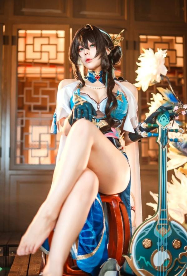    九言-阮梅Cosplay私房大片：古风意境下的性感角色扮演与极品美感视觉盛宴第10张图片