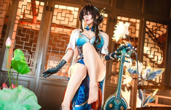    九言-阮梅Cosplay私房大片：古风意境下的性感角色扮演与极品美感视觉盛宴第11张图片