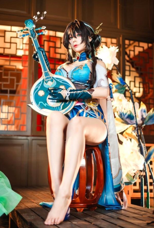    九言-阮梅Cosplay私房大片：古风意境下的性感角色扮演与极品美感视觉盛宴第12张图片