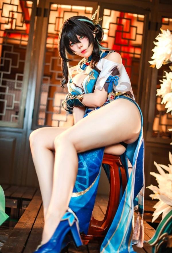    九言-阮梅Cosplay私房大片：古风意境下的性感角色扮演与极品美感视觉盛宴第14张图片