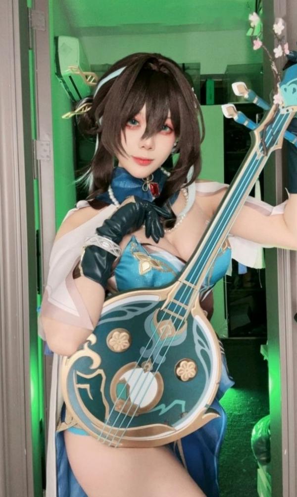    九言-阮梅Cosplay私房大片：古风意境下的性感角色扮演与极品美感视觉盛宴第53张图片