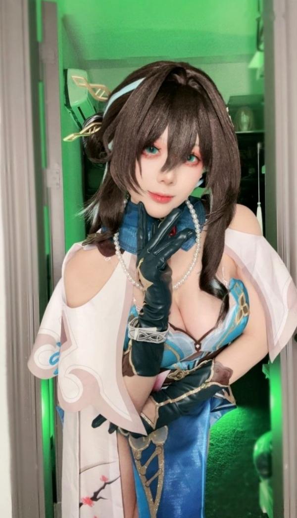    九言-阮梅Cosplay私房大片：古风意境下的性感角色扮演与极品美感视觉盛宴第57张图片