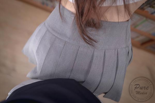    韩国美女Yeha-梦想中的图书馆女孩-Pure-Media-清纯学妹室内私房诱惑大尺度写着风格展现第34张图片