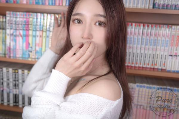    韩国美女Yeha-梦想中的图书馆女孩-Pure-Media-清纯学妹室内私房诱惑大尺度写着风格展现第36张图片