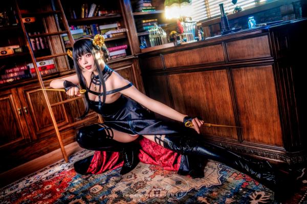    黏黏团子兔-约尔太太私房Cosplay书房诱惑-March-Works第8张图片