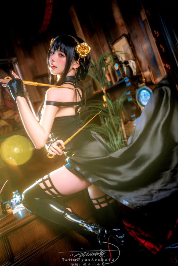    黏黏团子兔-约尔太太私房Cosplay书房诱惑-March-Works第15张图片