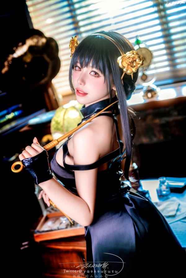    黏黏团子兔-约尔太太私房Cosplay书房诱惑-March-Works第21张图片