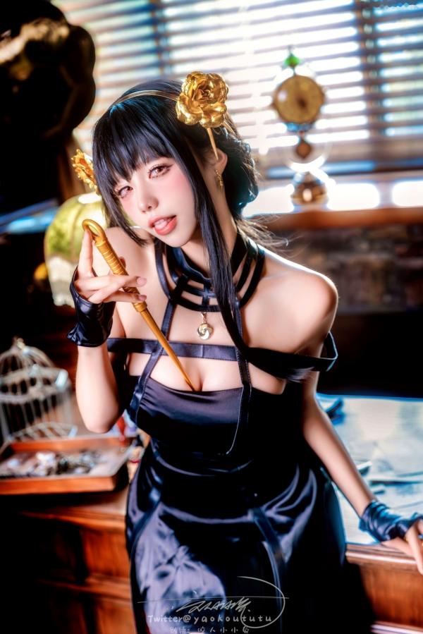    黏黏团子兔-约尔太太私房Cosplay书房诱惑-March-Works第25张图片