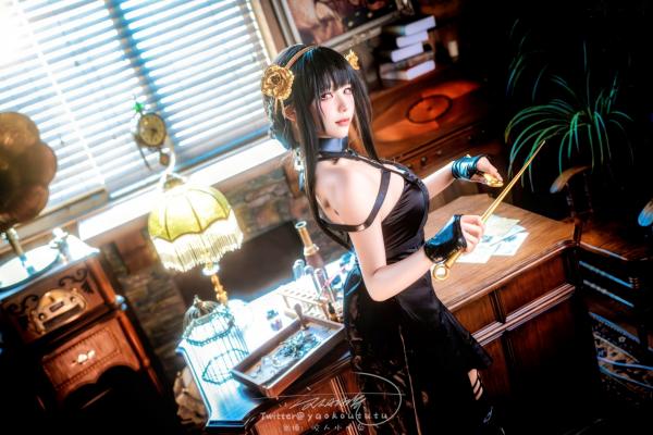   黏黏团子兔-约尔太太私房Cosplay书房诱惑-March-Works第27张图片