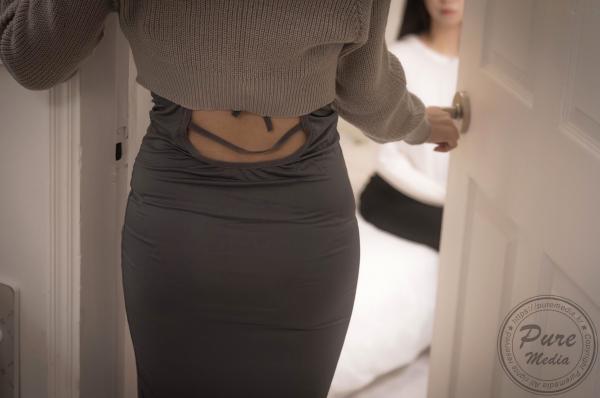    韩国美女Hina与Sira姐妹花：Pure Media第270期，极致大尺度私房写真，唯美亲密互动，性感诱惑视觉盛宴第39张图片