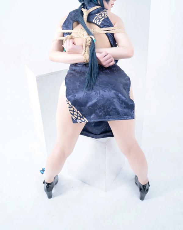    PoppaChan - Kisaki [50P] 角色扮演旗袍束缚写真，极致诱惑的美感艺术第15张图片