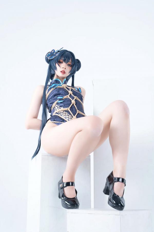    PoppaChan - Kisaki [50P] 角色扮演旗袍束缚写真，极致诱惑的美感艺术第19张图片