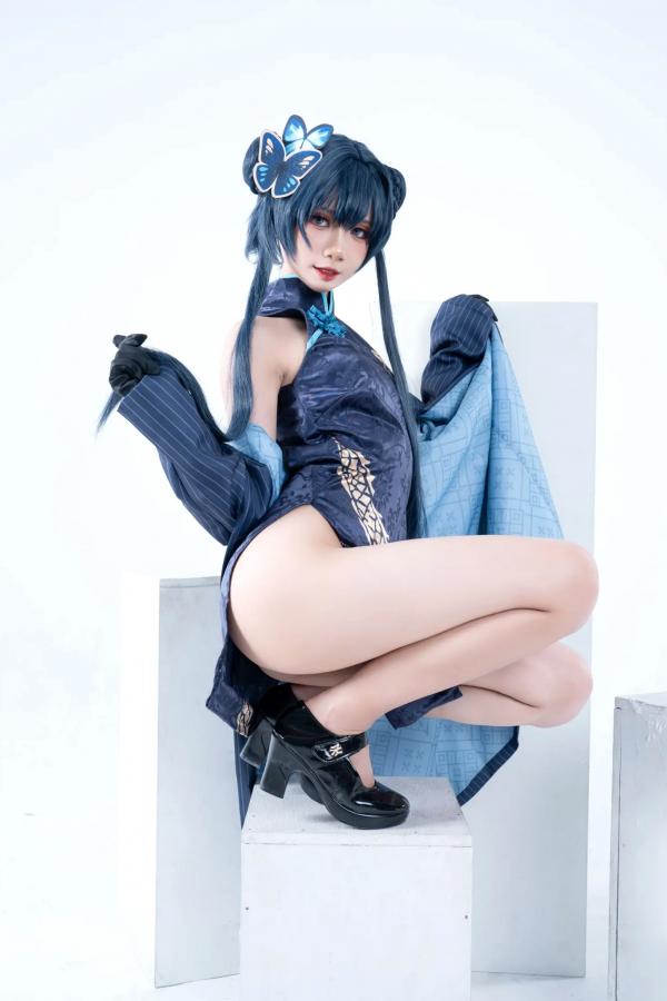    PoppaChan - Kisaki [50P] 角色扮演旗袍束缚写真，极致诱惑的美感艺术第22张图片