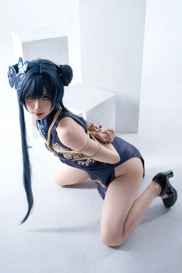    PoppaChan - Kisaki [50P] 角色扮演旗袍束缚写真，极致诱惑的美感艺术第28张图片