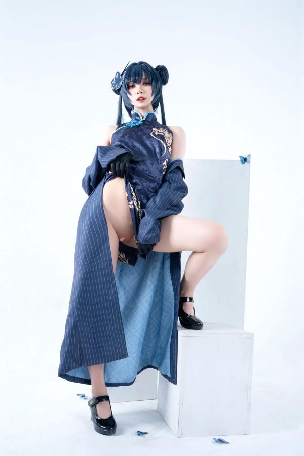    PoppaChan - Kisaki [50P] 角色扮演旗袍束缚写真，极致诱惑的美感艺术第29张图片