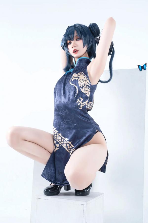    PoppaChan - Kisaki [50P] 角色扮演旗袍束缚写真，极致诱惑的美感艺术第32张图片