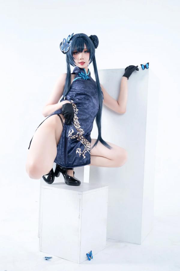    PoppaChan - Kisaki [50P] 角色扮演旗袍束缚写真，极致诱惑的美感艺术第33张图片