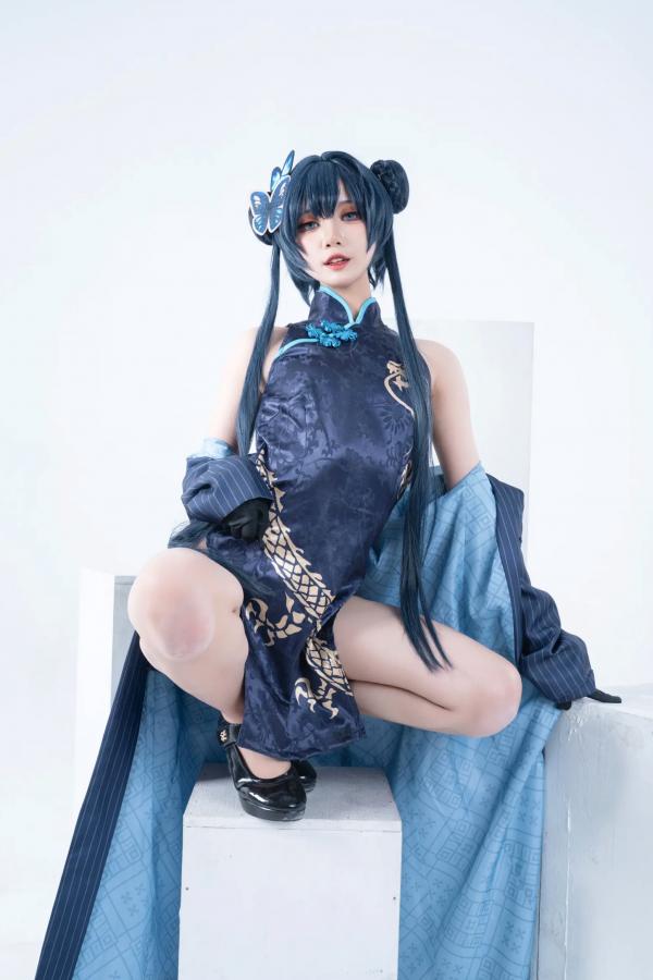    PoppaChan - Kisaki [50P] 角色扮演旗袍束缚写真，极致诱惑的美感艺术第38张图片