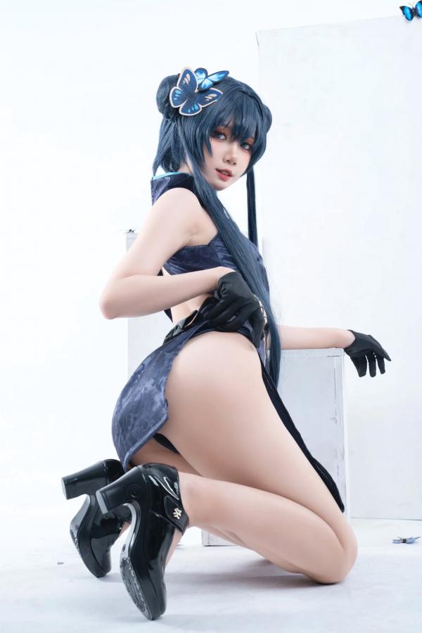    PoppaChan - Kisaki [50P] 角色扮演旗袍束缚写真，极致诱惑的美感艺术第43张图片
