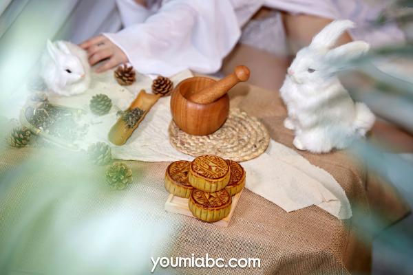    YouMi尤蜜-尹兒《欲兔东升》：中秋主题兔女郎，白嫩肌肤极品私房，绝美清纯与性感诱惑并存第5张图片