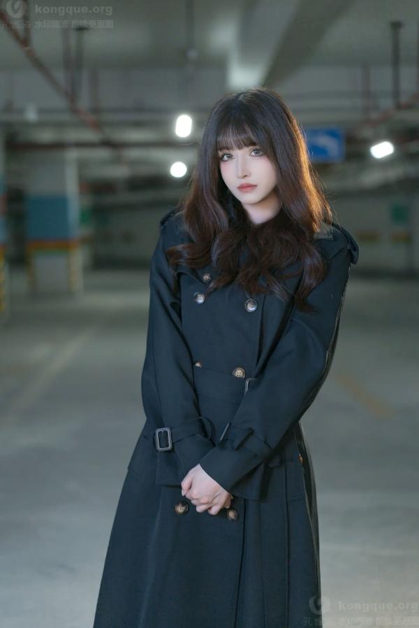    鹿八岁 牧畜计划VOL.2 绳艺捆绑 蕾丝内衣 黑色风衣 性感女神私房写真 [121P]第3张图片