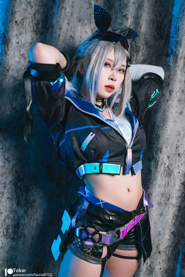    Tokar浵卡-崩坏星穹铁道银狼Silver Wolf-深度还原角色扮演大尺度私房照-性感游戏Cosplay系列第3张图片