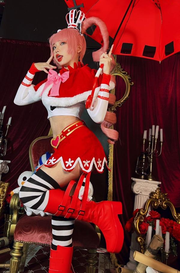    ZinieQ《海贼王》佩罗娜COS：极致诱惑私房写真，次元级清纯火辣演绎第36张图片
